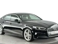 Used Audi A5 Sportback S-Line 190 HP (139 kW) 2019 Black Hatchback