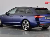 Used Audi A4 Black Edition 265 HP (194 kW) 2022 Navarra blue Estate