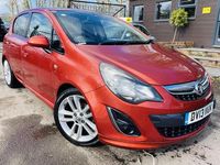Used Vauxhall Corsa SRi 100 HP (73 kW) 2013 Orange Hatchback