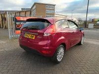 Used Ford Fiesta Titanium 2013 Red Hatchback