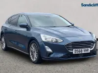 Used Ford Focus Titanium X 125 HP (91 kW) 2020 Chrome blue (premium paint) Hatchback