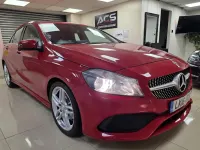 Used Mercedes A180 AMG line 109 HP (80 kW) 2016 Red Hatchback