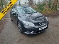 Used Nissan Pulsar N-Connecta 115 HP (84 kW) 2017 Black Hatchback