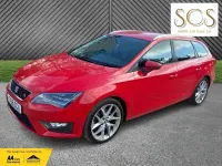 Used Seat Leon FR 2017 Red Estate