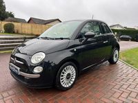 Used Fiat 500 Lounge 69 HP (50 kW) 2013 Black Hatchback