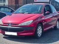 Used Peugeot 206 2006 Red Hatchback