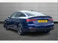 Used Audi A5 Black Edition 341 HP (250 kW) 2022 Blue Coupe