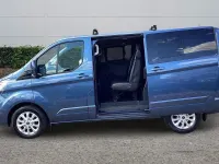 Used Ford Transit Custom Limited 130 HP (95 kW) 2023 Blue Van