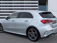 Used Mercedes A180 AMG line 136 HP (100 kW) 2020 Silver Hatchback