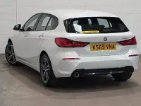 Used BMW 116 Sport Line 116 HP (85 kW) 2019 White Hatchback