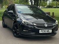 Used Vauxhall Astra SRi 2016 Black Hatchback