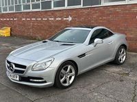 Used Mercedes SLK250 204 HP (150 kW) 2014 Silver Cabriolet