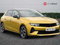Used Vauxhall Astra Ultimate 130 HP (95 kW) 2022 Yellow/black Hatchback