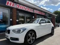 Used BMW 116 Sport Line 136 HP (100 kW) 2014 White Hatchback