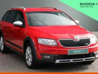 Used Skoda Octavia Scout 4x4 180 HP (132 kW) 2016 Red Estate