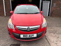 Used Vauxhall Corsa 85 HP (62 kW) 2011 Red Hatchback