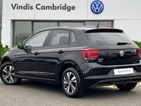Used VW Polo Match 95 HP (69 kW) 2020 Black Hatchback