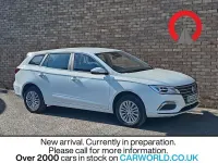 Used MG MG5 EV Excite 114 kW (156 HP) 2022 White Estate