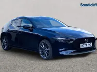 Used Mazda 3 Exclusive-Line 140 HP (102 kW) 2025 Blue Hatchback