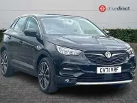 Second-hand Vauxhall Grandland X Elite 130 CP (95 kW) 2021 Negru SUV