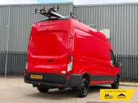 Used Ford Transit 130 HP (95 kW) 2018 Blue Van