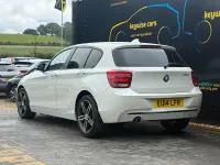 Used BMW 116 Sport Line 2014 White Hatchback