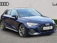 Used Audi A3 S-Line 147 HP (108 kW) 2025 Blue Hatchback