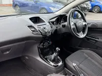 Used Ford Fiesta Zetec 82 HP (60 kW) 2013 Blue Hatchback