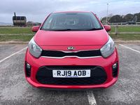 Used Kia Picanto 66 HP (48 kW) 2019 Red Hatchback