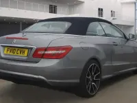 Used Mercedes E200 2010 Silver Cabriolet