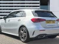 Used Mercedes A200 AMG line 163 HP (119 kW) 2020 Silver Hatchback