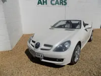Begagnad Mercedes SLK200 184 HK (135 kW) 2009 Vit Cab