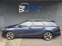 Used Kia Ceed 136 HP (100 kW) 2018 Blue Hatchback