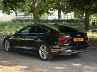 Used Audi A5 Sportback S-Line 190 HP (139 kW) 2018 Black Hatchback