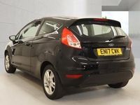 Used Ford Fiesta Zetec 82 HP (60 kW) 2017 Black Hatchback