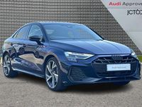 Used Audi A3 Black Edition 147 HP (108 kW) 2025 Blue Sedan