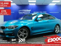 Usado BMW 420 M Sport 184 CV (135 kW) 2018 Azul Coupe