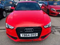 Used Audi A5 Black Edition 177 HP (130 kW) 2014 Red Coupe
