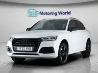Used Audi Q5 Black Edition 190 HP (139 kW) 2020 White SUV