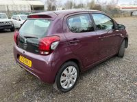 Used Peugeot 108 Active 68 HP (50 kW) 2015 Mauve/purple Hatchback