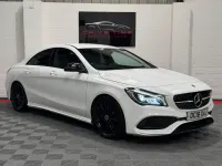 Gebraucht Mercedes CLA220 AMG line 2018 Weiß Limousine