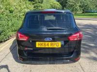 Used Ford B-MAX Zetec 105 HP (77 kW) 2015 Black MPV