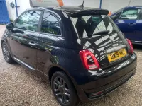 Used Fiat 500 S 85 HP (62 kW) 2019 Black Hatchback