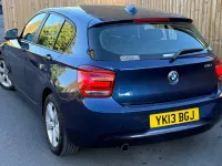 Used BMW 116 Sport Line 2013 Blue Hatchback