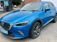 Used Mazda CX-3 Inclusive 105 HP (77 kW) 2015 Blue SUV