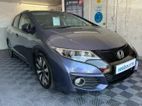 Begagnad Honda Civic SR 2016 Blå Kombi
