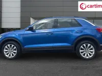 Used VW T-Roc SE 150 HP (110 kW) 2019 Blue SUV