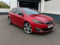 Used Peugeot 308 GT-line 2015 Red Hatchback