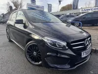 Used Mercedes B180 AMG Line Premium 122 HP (89 kW) 2019 Black Hatchback