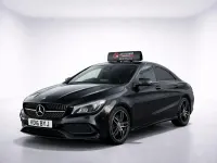 Used Mercedes CLA220 AMG line 177 HP (130 kW) 2016 Black Sedan